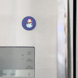 Kerstsneeuwmanmagneet Magneet
