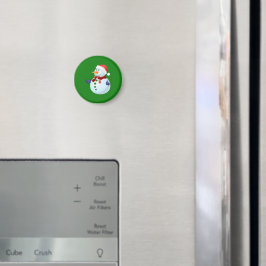 Kerstsneeuwmanmagneet Magneet