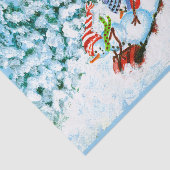 Kerstsneeuwpapier Tissuepapier (Detail)