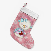 Kerstsneeuwpopening cartoon kleine kerstsok (Voorkant (Hangend))