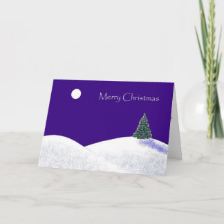 KerstSneeuwSchilderij Feestdagen Kaart