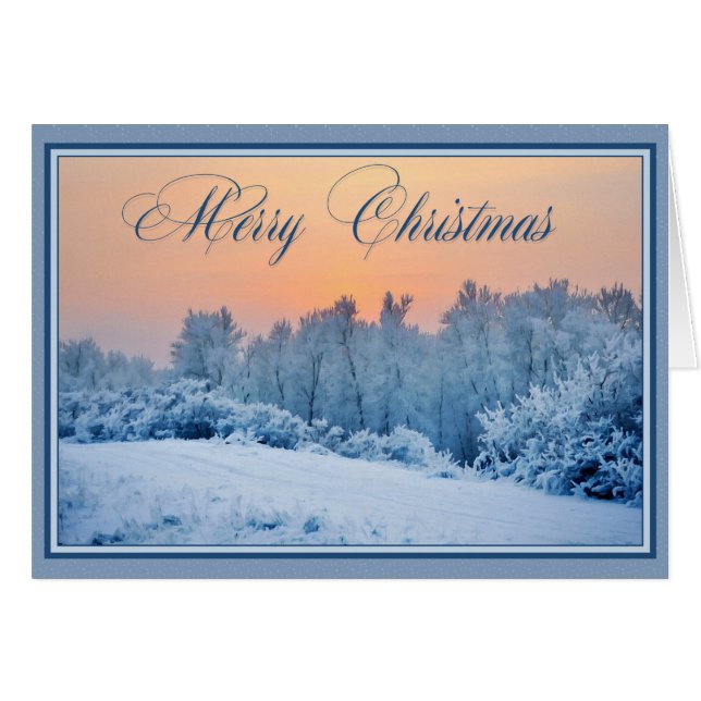 kerstsneeuwschilderijen (Voorkant Horizontaal)