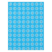 kerstsneeuwse tablet tafelkleed (Voorkant)