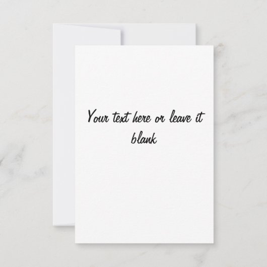 Kerstsneeuwuitnodiging Kaart (Achterkant)