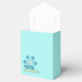 Kerstsneeuwvlok Bedankdoosjes (Geopend)