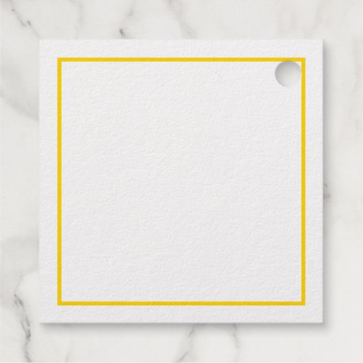 Kerstsneeuwvlok Bedankjes Labels (Achterkant)