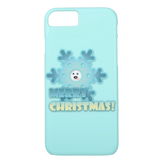 Kerstsneeuwvlok Case-Mate iPhone Case (Achterkant)