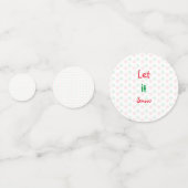 kerstsneeuwvlok confetti (Voorkanten)