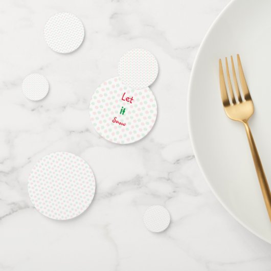 kerstsneeuwvlok confetti (Groep)
