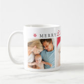 Kerstsneeuwvlok Foto Koffiemok (Links)