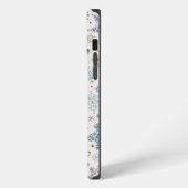 Kerstsneeuwvlok Herten iPhone Hoesje Mate iPhone 13 Pro Max Hoesje (Linkerkant)