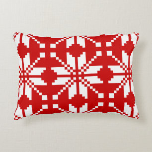 Kerstsneeuwvlok Kerstpatroon Decoratief Kussen