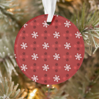 Kerstsneeuwvlok Kunstpatroon Ornament