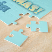 Kerstsneeuwvlok Legpuzzel (Zijkant)