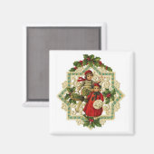Kerstsneeuwvlok  Magnet (Voorkant / Achterkant)