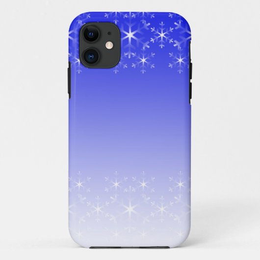 Kerstsneeuwvlokken Case-Mate iPhone Case (Achterkant)