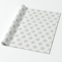 Kerstsneeuwvlokken Geometrisch Nordic Patroon