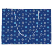 Kerstsneeuwvlokken Groot Cadeauzakje (Achterkant)