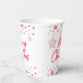 kerstsneeuwvlokken PAPIER CUPS Papieren Bekers (Rechts)