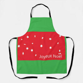 Kerstsneeuwvlokken Schort