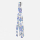 Kerstsneeuwvlokken Stropdas (Achterkant)