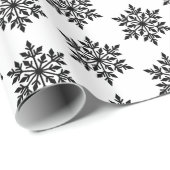 kerstsneeuwvlokken Verpakkingspapier Cadeaupapier (Rol Hoek)
