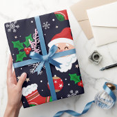 kerstsneeuwvlokken Verpakkingspapier Cadeaupapier