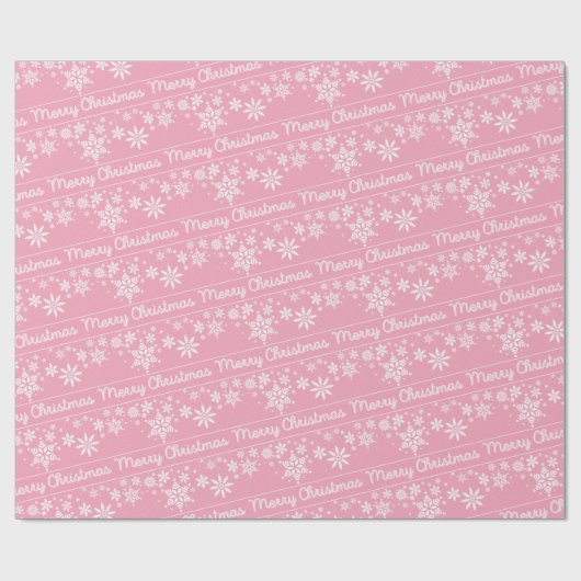 kerstsneeuwvlokken — Wappapier Cadeaupapier (Vlak)