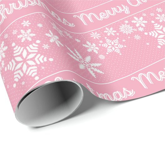 kerstsneeuwvlokken — Wappapier Cadeaupapier (Rol Hoek)