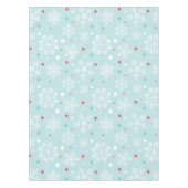 Kerstsneeuwwinterblauw Tafelkleed (Voorkant)