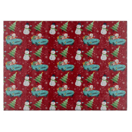 Kerstsnijbord Snijplank