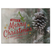 Kerstsnijbord Snijplank (Voorkant)