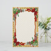 kerstSnoep Briefpapier (Staand voorkant)