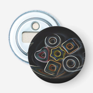 kerstsnoep button flesopener
