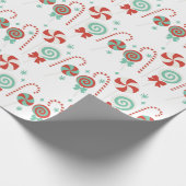 kerstSnoep Cadeaupapier (Hoek)