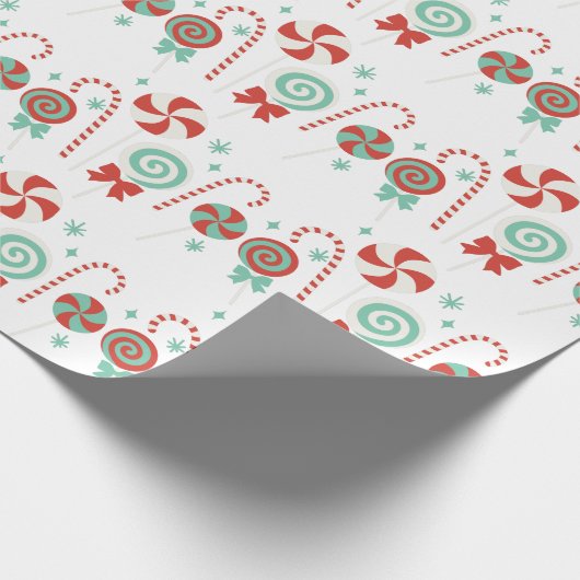 kerstSnoep Cadeaupapier (Hoek)