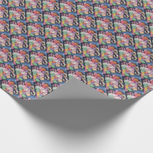 kerstSnoep Cadeaupapier (Hoek)