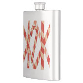 Kerstsnoep Cane Rood Wit Vector Design Flacon (Links)