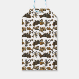 Kerstsnoep- Coco (vast) cadeaubijlage Cadeaulabel