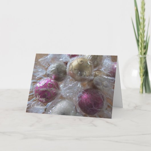 kerstSnoep Feestdagen Kaart (Voorkant)