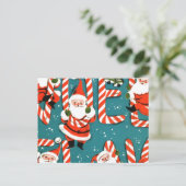 kerstSnoep Feestdagenkaart (Staand voorkant)
