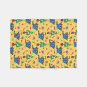 kerstsnoep fleece deken (Voorkant (Horizontaal))