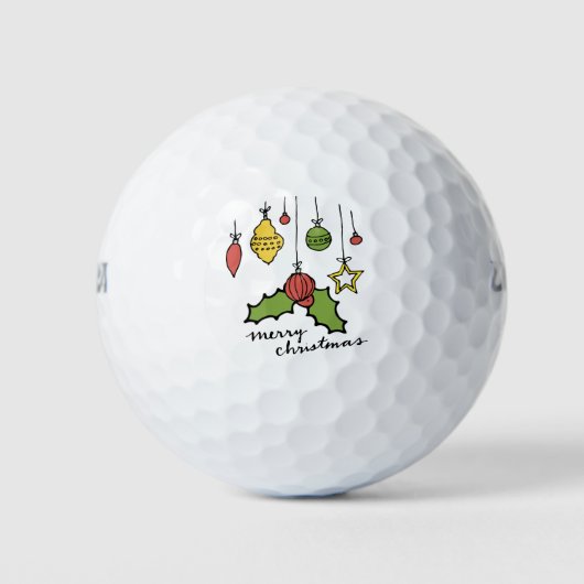 kerstsnoep golfballen (Voorkant)