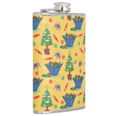 kerstsnoep heupfles (Rechts)