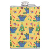 kerstsnoep heupfles (Achterkant)