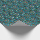 Kerstsnoep- Ijs (Kleur) Inpakpapier (Hoek)