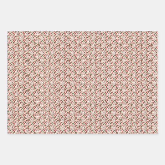 kerstSnoep Inpakpapier Vel (Voorkant 2)