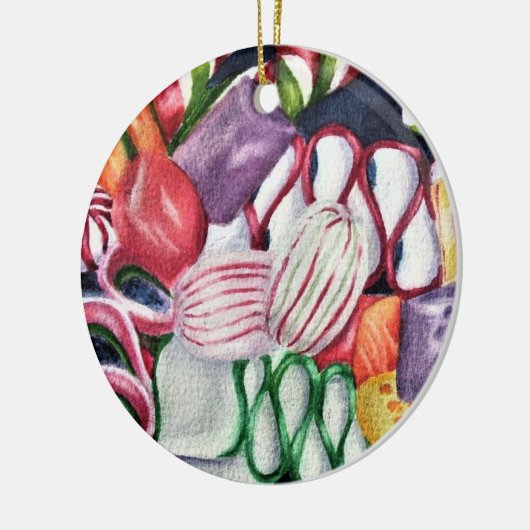 kerstSnoep Keramisch Ornament (Links)