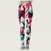 kerstSnoep Leggings (Voorkant)
