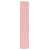 kerstSnoep | Lollipops-roze tabelloper Medium Tafelloper (Voorkant)